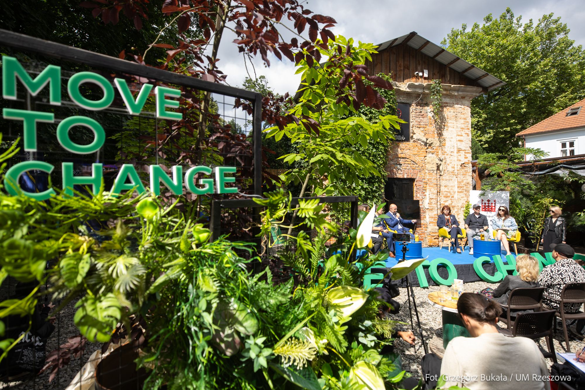zdjęcie z konferencji prasowej Wsch&oacute;d Kultury Europejski Stadion Kultury, fot. Sebastian Augustyn
